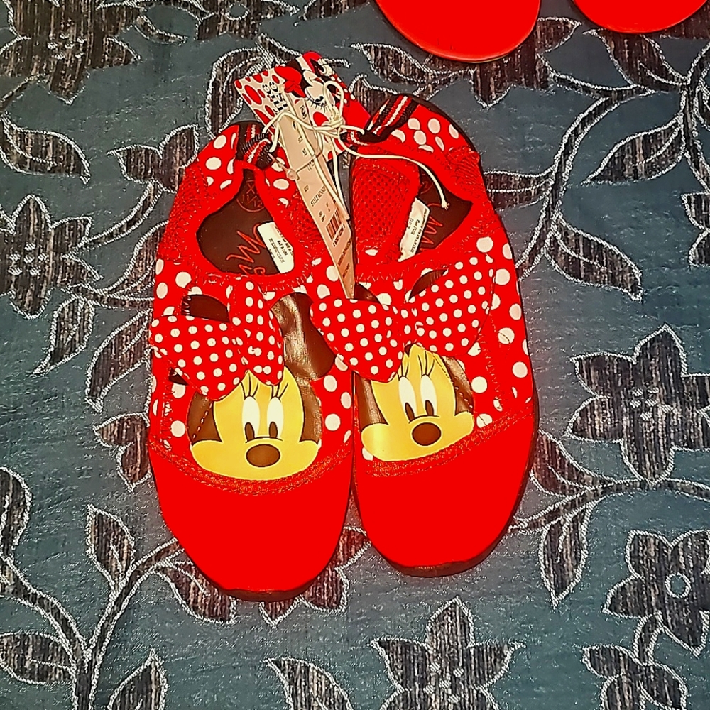 DISNEY MINNIE MOUSE TODDLER GIRLS/WATERSHOES 11/12